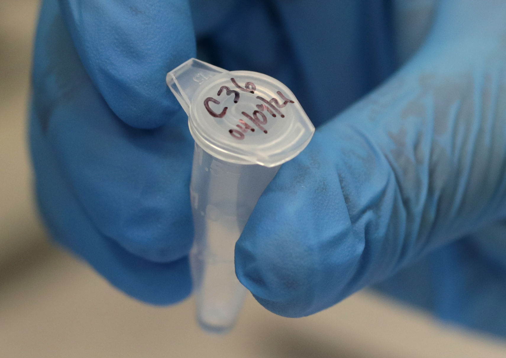 Vial close-up